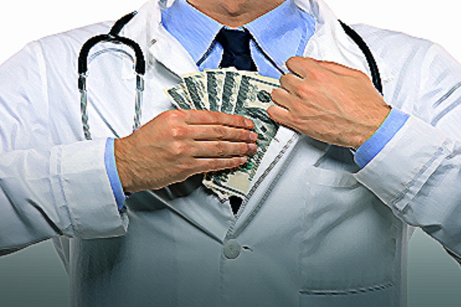 Αμοιβές 64 εκατ. δολ. για την προώθηση φαρμάκων σε γιατρούς