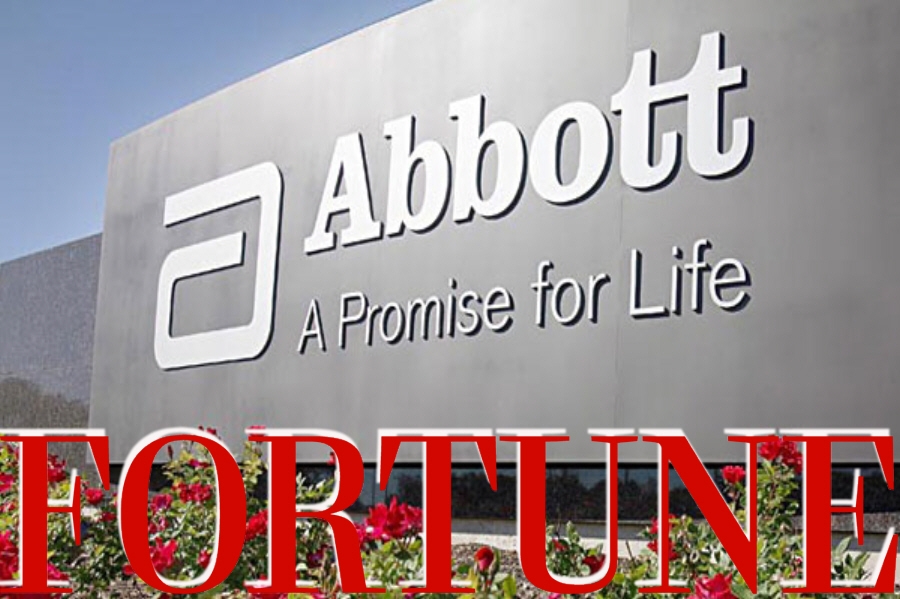 Πρωτιά στη λίστα του Fortune για την Abbott Laboratories