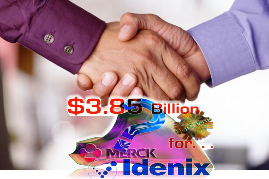 Στην εξαγορά της Idenix, έναντι 3,85 δισ. δολ., προχώρησε η Merck