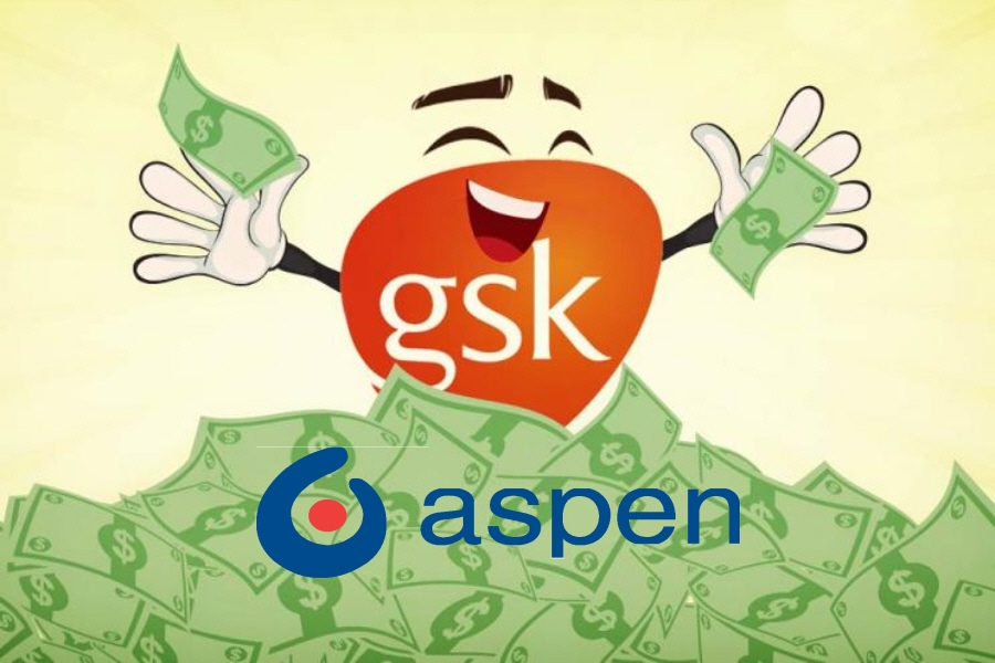 Glaxo: Έσοδα 890 εκατ. δολ. από την πώληση συμμετοχής της Aspen Pharmacare