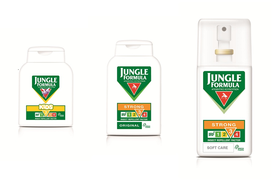 Jungle Formula: Αντικουνουπική προστασία ανάλογα με τις ανάγκες σας!