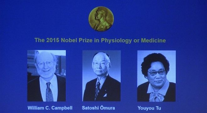 Οι τρεις επιστήμονες που μοιράζονται το Νόμπελ Ιατρικής 2015