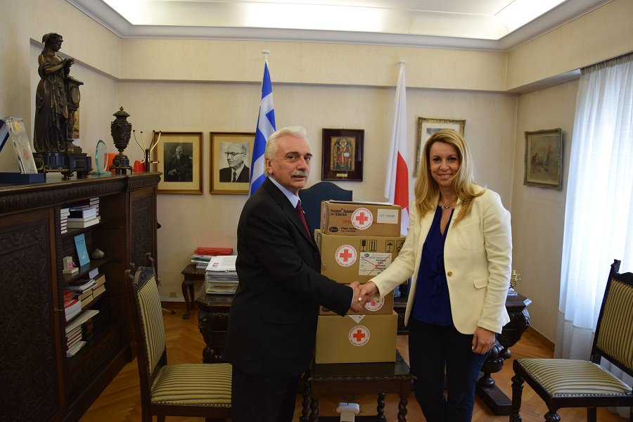 Η Pfizer Hellas στηρίζει το έργο του Ελληνικού Ερυθρού Σταυρού