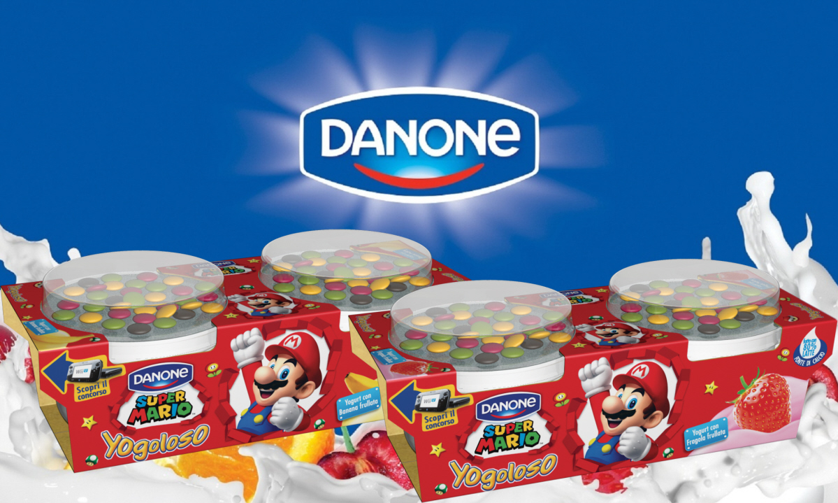 Δύο νέα παιδικά επιδόρπια γιαουρτιού  Super Mario από την Danone
