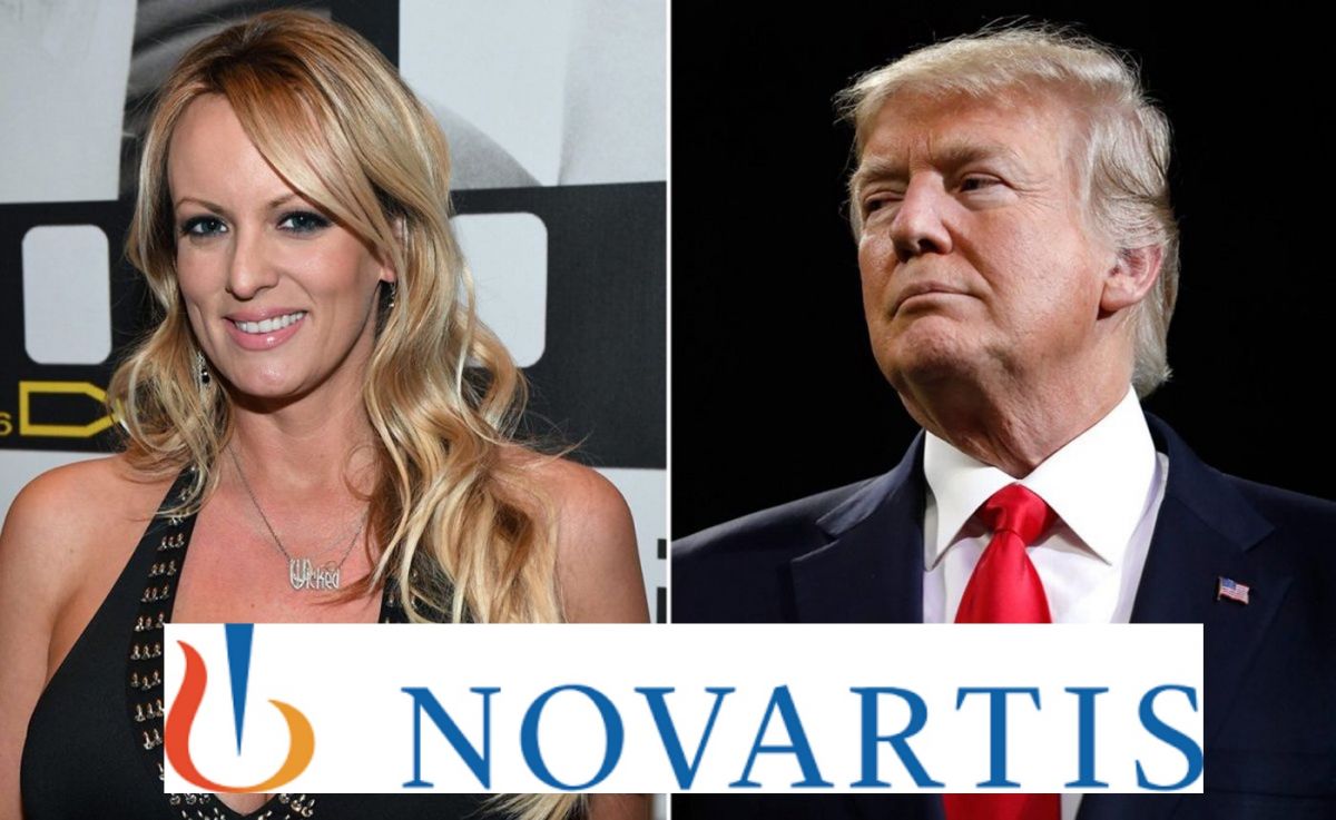 Εμπλοκή της Novartis στη σχέση του προέδρου Trump με την πορνοστάρ!