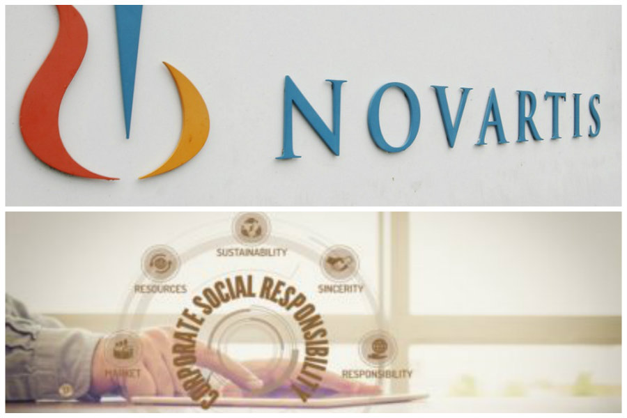 Παρούσα δηλώνει η Novartis Hellas