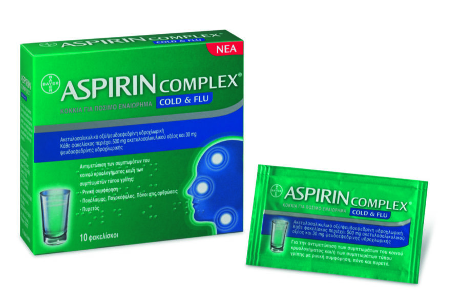 Νέα μορφή ασπιρίνης δυο συστατικών