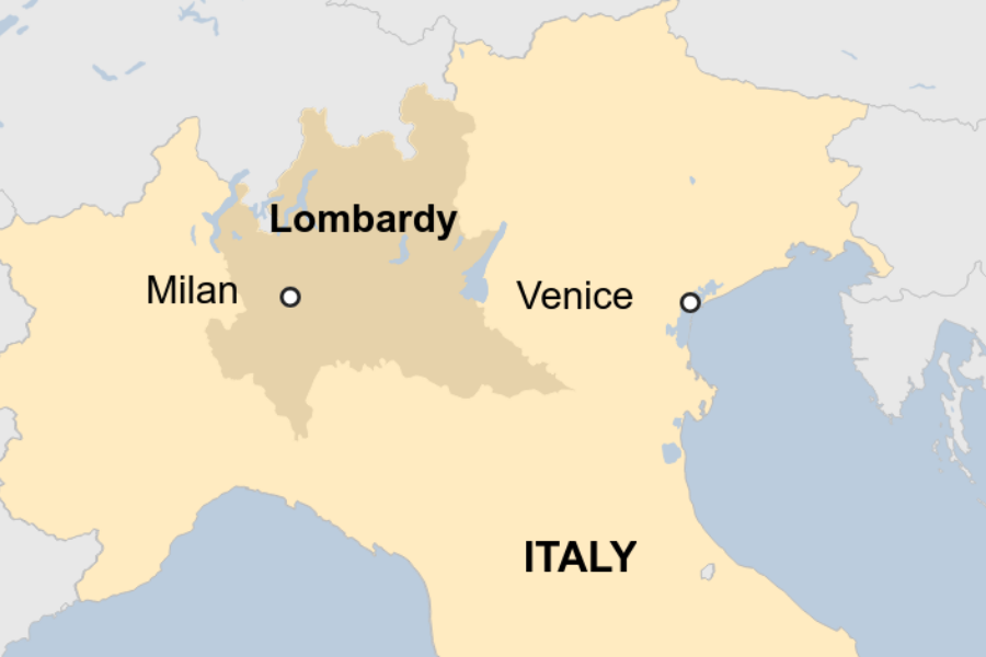 Σε καραντίνα η Βόρεια Ιταλία λόγω κοροναϊού