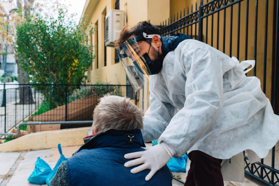 Rapid test σε άστεγους από τον Δήμο Αθηναίων