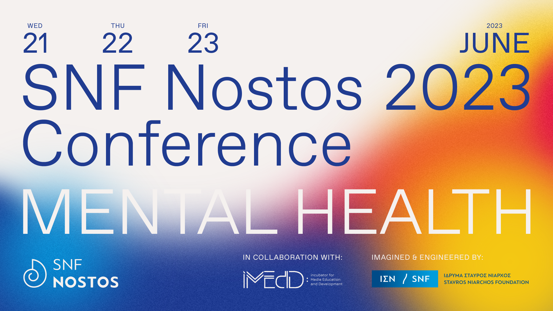 Στη τροχιά του SNF Nostos Conference για την Ψυχική Υγεία