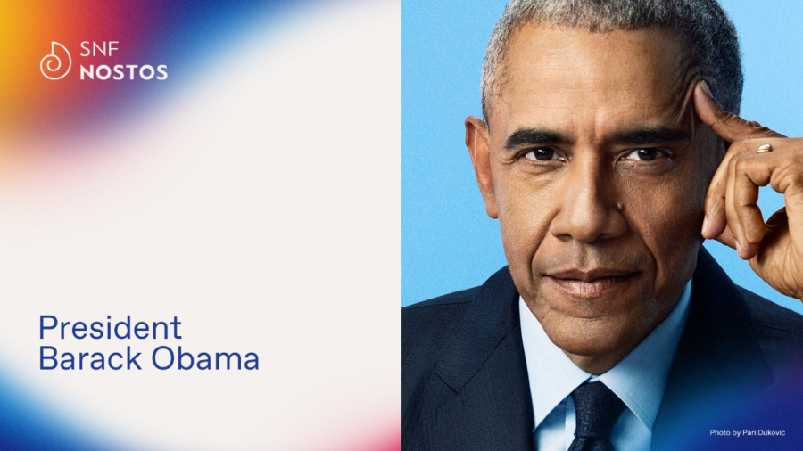 Ο Barack Obama στο SNF Nostos Conference για την Ψυχική Υγεία