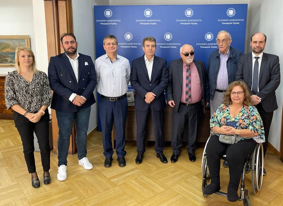 Χρυσοχοΐδης: Στόχος η διαρκής αναβάθμιση υπηρεσιών υγείας για τους πολίτες με αναπηρία